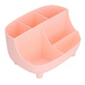 Miniatyrbillede 1 af 10: Skrivebordsopbevaringsboks Multifunktion Letvægts Praktisk Opbevaring Anti-Slip Slidstyrke Plast OpbevaringsboksPink