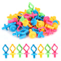 Miniatyrbillede 4 af 10: 60 stk. Bobbin Fixing Clip Spole Silikon AntiDrop Nippelformet Syning Broderi