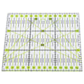 Miniatyrbilde 2 av 10: Akryl Quilters Lineal Dobbelt Fargede Rutenett Linjer Klar Merke Firkant Quilting Sy Lineal