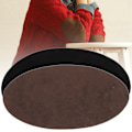 Miniatyrbild 10 av 10: 10 Par Iron-on-lappar Flockad Lim Oval Ärm Armbåge Knä Tyg Reparation DIY Dekoration (5 Par Svart 5 Par Kaffe)
