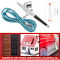 Miniatyrbild 7 av 10: Modell Airbrush Set Luftkompressor Kit Möbler Skor Färg Konst Airbrush Spray Gun Pump 130K