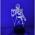 Miniatyrbild 2 av 8: Power Rangers 3D LED-nattlampa