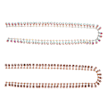 Miniatyrbilde 1 av 10: Rhinestone-kjede DIY kuttbar fargefast Champagne AB farge krystall rhinestone kjede trim for dekorasjon