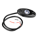 Miniatyrbilde 4 av 11: 2 par 12-24V Rock Light Flood Beam LED Under Body Trail Rig Lys for SUV Båt Hvit Lys
