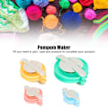 Miniatyrbild 7 av 10: 4 storlekar Pompom Maker Plast DIY Fluff Ball Vävning Handarbete Stickning Verktyg Set