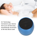 Miniatyrbillede 3 af 5: Mini Bluetooth-højttaler IP67 Vandtæt USB-opladning Indbygget mikrofon Bærbar trådløs højttaler til brusebadsrum Bil Blue