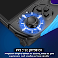 Pikkukuva 7 / 8: Vaihda ohjaimet, One Piece Joy Pad -vaihto Switch Pro -ohjaimelle, kaukosäädin sopii suurille käsipelaajille säädettävällä TURBO-toiminnolla Type A