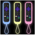 Miniatyrbild 1 av 7: 3-pack Roku-fjärrkontrollfodral passar för Onn Roku | TCL Hisense Roku Silikon skyddande kontrollhylsa Universal för Roku Express 4K+, Roku Remote Co C
