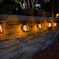 Miniatyrbillede 4 af 6: LED-simuleret solflammelys Have Lys Solstrenglys Vandtætte dekorative lys til havebryllup Juleindretning