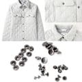 Miniatyrbilde 5 av 8: 10 stk 15mm Metall Trykknapp Snap Button Feste Klær Tilbehør #3
