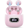 Miniatyrbilde 1 av 7: Trådløse ørepropper, Bluetooth-hodetelefoner 5.3 Stereo Bass 42H In-Ear-øretelefoner 2024 Støydempende ørepropper 4 ENC Mikrofonanrop Bluetooth-ørepropp USB-C LED D dunk Pink