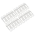 Miniatyrbillede 5 af 10: 20 stk. metalpenneklips, galvaniseret, rustfri, multifunktionel penneklips, papirclips, kontorartikler til notesbøger