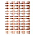 Miniatyrbild 2 av 10: 100set Punk Cone Spikes Nitar Roséguld Spetsiga Galvanisering Burr Free Clear Thread Mässing Spikes Nitar Rock Nitar 10x28mm