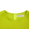 Pikkukuva 4 / 8: Neliökauluksen kuplahihainen lyhyt mekko (Chartreuse L)