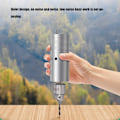 Miniatyrbild 7 av 8: Mini borr trä jaspis elektrisk slipmaskin borrning polering skärning gravyr DIY exakt mini elektrisk borrmaskin set 100‑240v EU-kontakt
