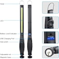 Miniatyrbilde 2 av 7: 2-pakks LED arbeidslys 800 lumen 3300mAh Oppladbart arbeidslys Magnetisk lommelykt COB arbeidslys Håndholdt arbeidslys Inspeksjonslys for bilreparasjon 2 Pack