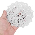 Miniatyrbilde 7 av 10: Metallskjærende stensil for blomster, DIY-skrapbooking, preging av papir, kortmal