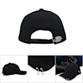 Pikkukuva 2 / 6: Unisex-urheilulippis, Snapback-juoksu, baseball, ulkoilu, kaareva, säädettävä, kesälippis, musta