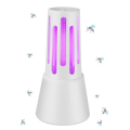 Miniatyrbilde 1 av 9: Bug Trap USB Oppladbar 360° Myggdreper LED Lanterne for Innendørs Utendørs Hjem Hage Terrasse Camping White