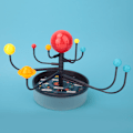 Miniatyrbilde 4 av 10: DIY Montering Planetarium Solsystem Åtte Planeter Modell Opererende Læringsinstrument