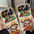 Miniatyrbild 2 av 5: 2024 Nytt Estetiskt Telefonfodral för iPhone, Mario Telefonfodral för Flickor Kvinnor Cool Trendig Design Mjuk TPU Presentfodral för iPhone Black iPhone 15 Pro