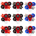 Miniatyrbild 1 av 7: Squid Game Ballong 5 PACK Röd Manager Tema Packag