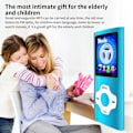 Miniatyrbillede 3 af 5: Support TF-kort USB-port Slim Small Multi-Lingual Selection 1.8 LCD Bærbar MP3/MP4, MP3-afspiller, MP4-afspiller, Videospiller, Musikafspiller, Media Playe