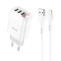 hoco. C93A tre-ports digital skjermlader for Apple Andr
