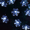 Miniatyrbild 2 av 5: Dazzle Bright Solcells Jul Snöflinga Ljus Utomhus