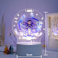 Miniatyrbild 2 av 8: Genshin Impact Barbara 3D LED-akrylnattlampor 7 färger