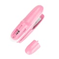 Miniatyrbillede 9 af 9: ABS Hæfteklammefri Hæftemaskine Bogpapir Hæfteklammefri Hæftemaskine Bindende Håndværktøj (Pink)