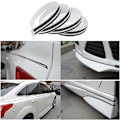 Miniatyrbillede 7 af 7: Sort Pinstripe Tape Bil Karosseri Side Stripe Dekal Talje Sticker Auto Pinstripe Tape til Biler