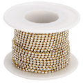 Pikkukuva 1 / 10: Rhinestone-ketju väri DIY matkapuhelimen kuori vaatteiden koristelu tarvikkeet Ss6/6.5