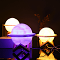 Miniatyrbillede 4 af 5: 3D planet lys Saturn lys led natlys kreativ gave