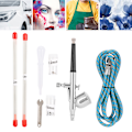Miniatyrbild 5 av 10: Modell Airbrush Set Luftkompressor Kit Möbler Skor Färg Konst Airbrush Spray Gun Pump 130K