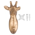 Pikkukuva 1 / 6: Eläimen muotoinen koukku seinälle kiinnitettävä ripustuskoukku koristeellinen koukku takille pyyhkeelle avaimelle Golden Giraffe
