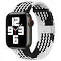 Pikkukuva 1 / 6: Punottu Solo Loop -rannekkeet Apple Watch -rannekkeelle 42/44/45 mm Joustava nailoninen elastinen urheiluranneke iWatch-sarjoille 8 SE 7 6 5 4 3 2 1