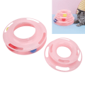 Miniatyrbilde 7 av 7: Katt Ball Towers Leker 3 Nivå Towers Tracks Roller Pussel Leker for Kitty Katter Huning Jakt og TreningRosa