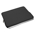 Miniatyrbillede 4 af 9: Solid Farve Laptop Sleeve Notebook Håndtaske Bære Etui Lynlås Strømforsyning TaskeSort 14 Tommer