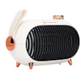 Miniatyrbillede 3 af 10: Lille Rumvarmer 900W PTC Keramisk Hurtig Opvarmning 3 Niveauer Justering Stum Overophedning Beskyttelse Skrivebordsvarmer Hvid 110‑