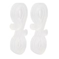 Miniatyrbilde 9 av 10: 150 stk S-formede kroker, robuste, holdbare, plast, dobbel ender, flerbruks julelysklips for festlysdekorasjon, hvit
