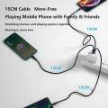 Miniatyrbild 2 av 5: Multi USB C Splitter Kabel, USB A till Dubbel Typ-C + Micro USB