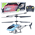Miniatyrbild 1 av 4: Fjärrstyrd helikopter, flygplansleksak med höjdhållning