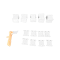 Miniatyrbild 7 av 10: 360 st plasttrådsspolar sorteringsförvaring funktion rostskydd praktisk DIY sömnadstrådförvaring för sömnad