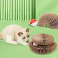Miniatyrbild 5 av 6: Kattklösbräda med intressant orgelform, magnetisk kattslipklo, kattklösbräda med mörkt träkorn, kattunge, orgel, kattklösbräda