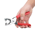 Miniatyrbillede 3 af 9: 6 tommer hulningstang Chrome Plating Læder Hul Punch Øje Bælte Hul Puncher