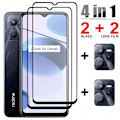 Miniatyrbild 1 av 5: 4IN1 för Realme C55 kameralinsskydd skärmskydd för Realme C55 skyddande härdat glas