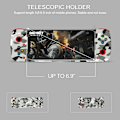 Miniatyrbillede 3 af 8: Bluetooth-controller til iPhone, Android, direkte afspilning, lav latenstid, telefoncontroller-gamepad-joystick til Galaxy S23 S22 S21 20 Ultra, iPhone 14 13 1 Camouflage