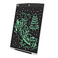 Miniatyrbild 6 av 10: 12 tums LCD-skrivbord Digital Doodle Handwriting Board DIY-ritverktyg Vit