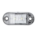 Miniatyrbilde 9 av 11: 10 stk 2LED Sidelys Blinklys 10-30V Vanntett for Baklys Lastebil Hvit